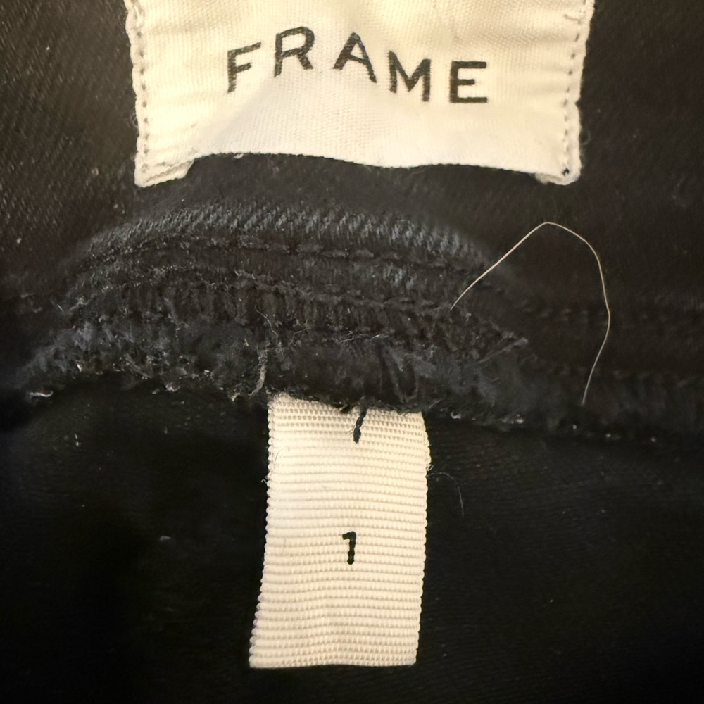 Frame Denim Black Boot Cut Jeans - Picture 8 of 10